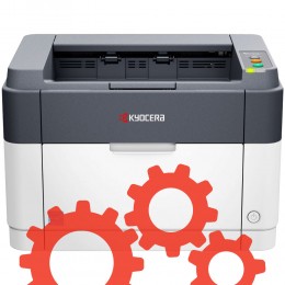 Сложный ремонт принтера Kyocera FS-1040