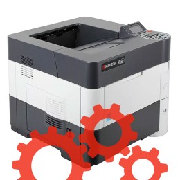 Сложный ремонт принтера Kyocera FS-4100DN