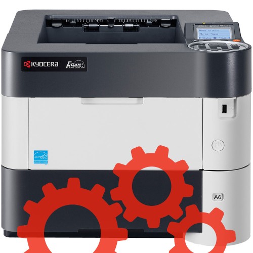 Диагностика, мелкий ремонт принтера Kyocera FS-4200DN