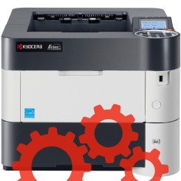 Диагностика, мелкий ремонт принтера Kyocera FS-4300DN
