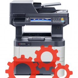 Диагностика, мелкий ремонт МФУ Kyocera ECOSYS M3040idn