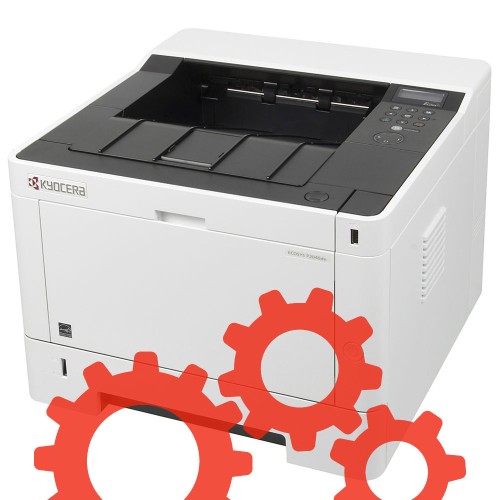 Сложный ремонт принтера Kyocera ECOSYS P2040dn