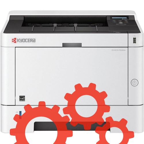 Настройка функции печати Kyocera ECOSYS P2040dw