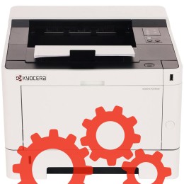 Настройка функции печати Kyocera ECOSYS P2335dn