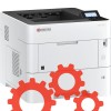 Настройка функции печати Kyocera ECOSYS P3155dn