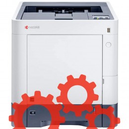 Инсталляция принтера Kyocera ECOSYS P6230cdn