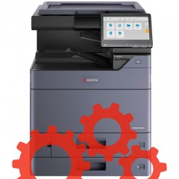 Инсталляция МФУ Kyocera TASKalfa 3554ci