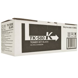 Kyocera TK-580K оригинальный чёрный тонер-картридж (1T02KT0NL0)